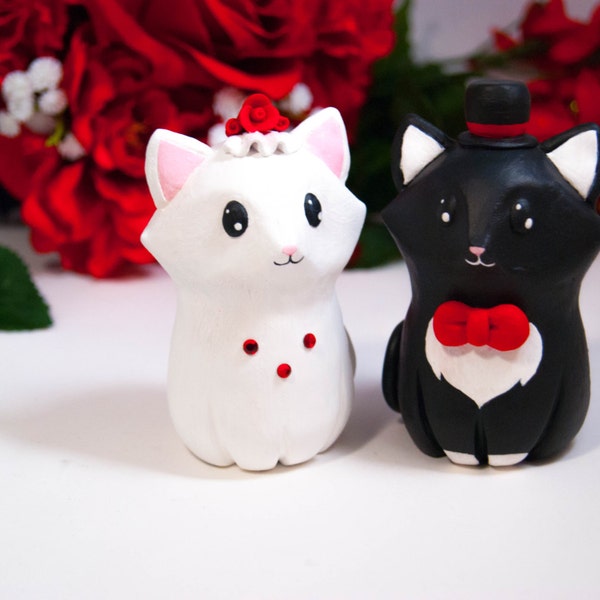 Cat Wedding Cake Toppers
