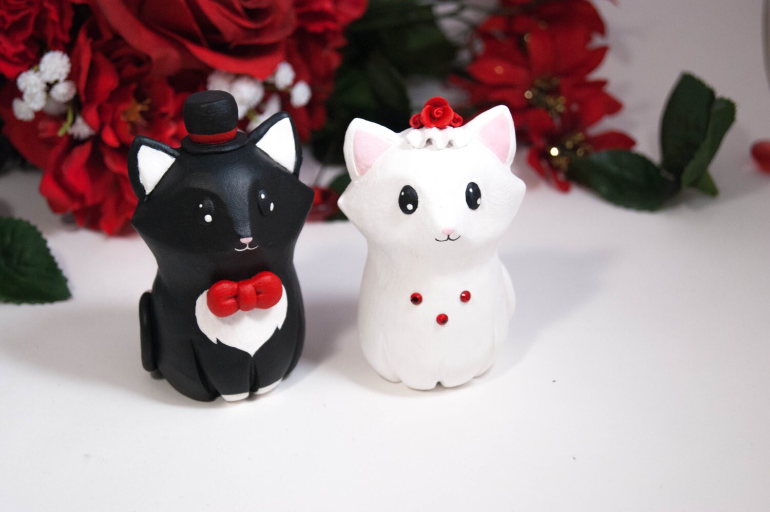Cat Wedding Cake Toppers - Etsy