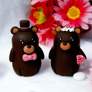 Bear Wedding Cake Toppers image 2