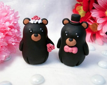 Bear Wedding Cake Toppers