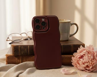 Wave Silicone iPhone Case: Shockproof, Heat Dissipating Protective Cover