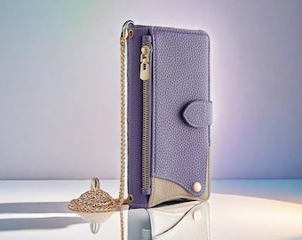 Crossbody Wallet Phone Case with Strap for iPhone 16 15 14 13 12