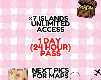 1 DAY x7 Island / Unlimited Access / Auto Restock / No Queues / 24/7 Islands / Grab All You Want