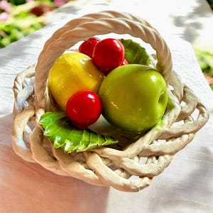Capodimonte Fruit - Etsy