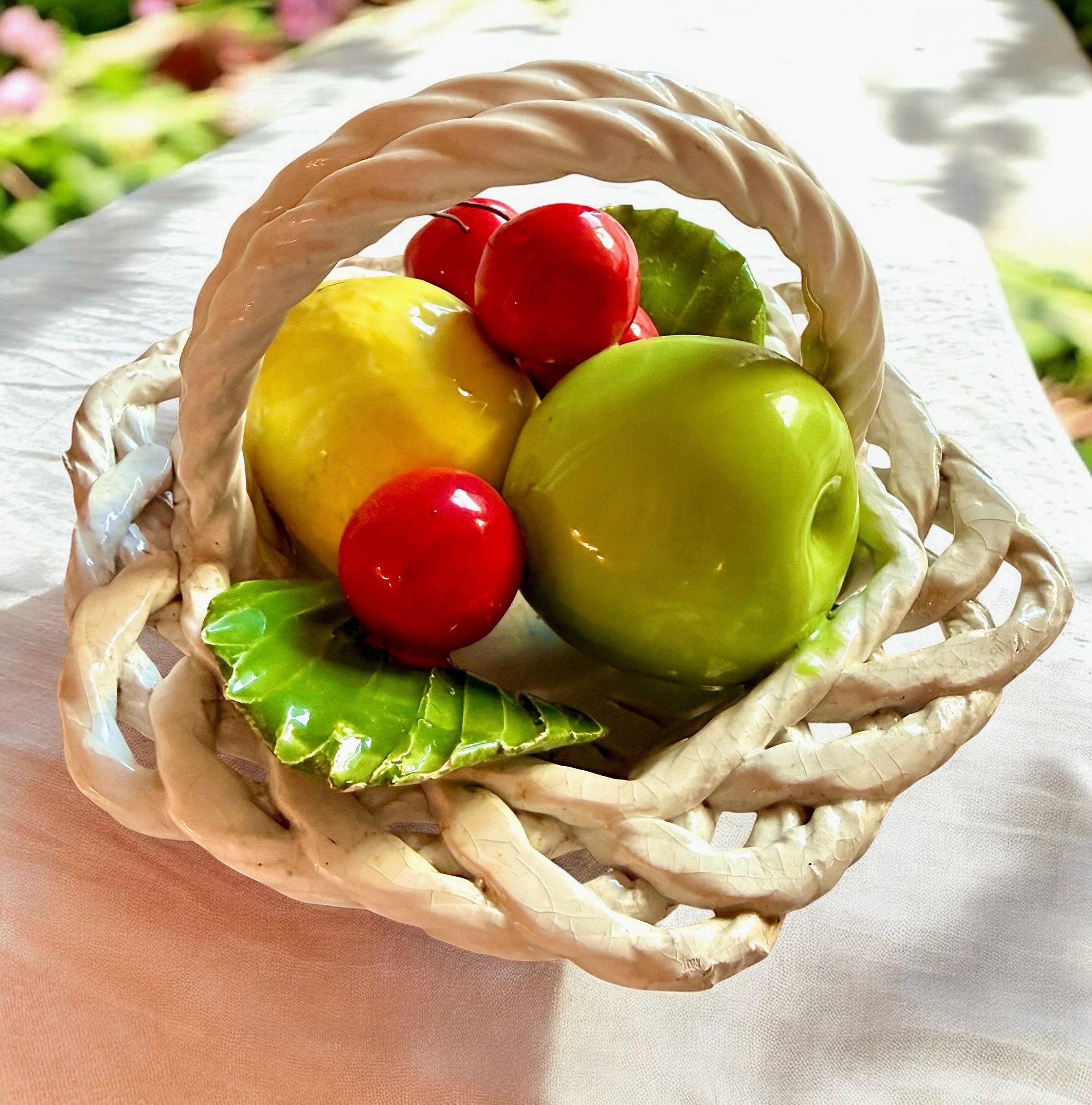 Capodimonte Fruit - Etsy