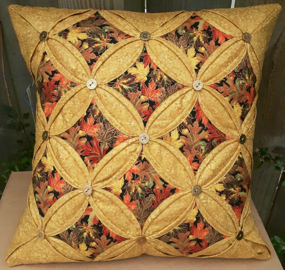 Cathedral window cushion discount