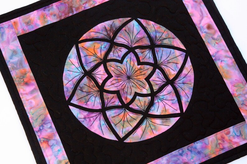 Rose Window Stained Glass Pattern Design C Designed by - Etsy