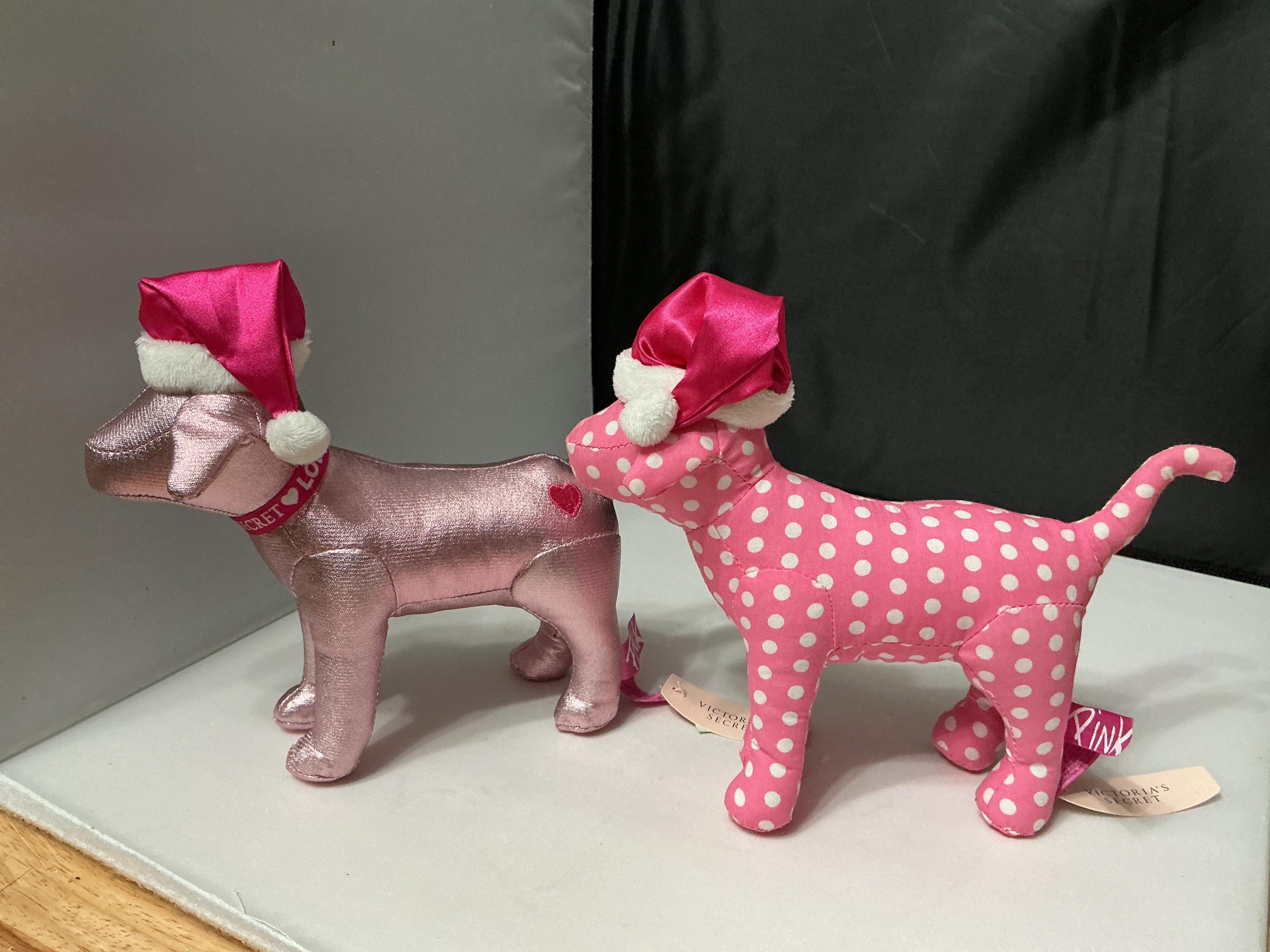Victoria's Secret Pink Plush Dogs - Etsy Canada