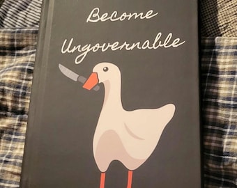 Diario Conviértete en Ingobernable / Cuaderno de Tapa Dura / Cuaderno de Ganso