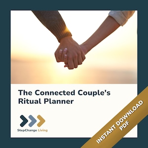 Intimitetsarbetsbok för par | Gottman ritualplanerare | Målsättning för par | Jubileumsdagbok | Connection PDF