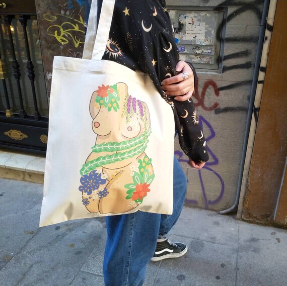 nudie tote bag