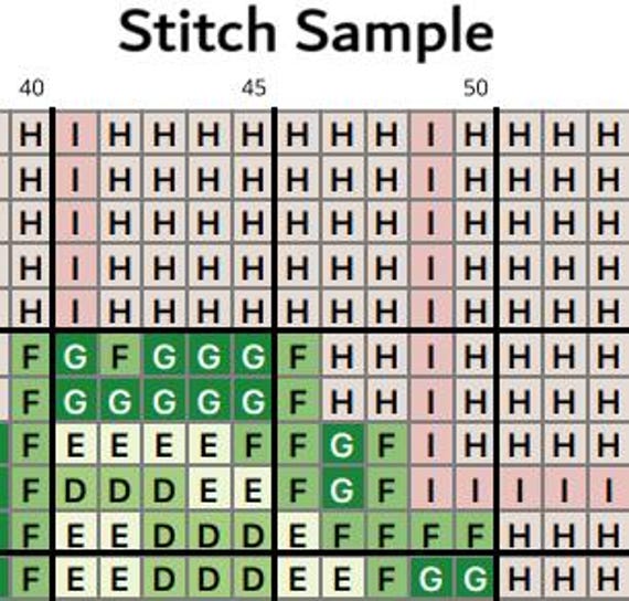 Trader Joe Tote - 5inx5in Digital Download Stitch Chart - Etsy