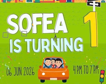 Colorful Cars Birthday Invitation | Editable Canva Kids Party Invite (Digital Download)