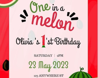Cocomelon Birthday Invitation Canva Template Editable Kids Party Invite Digital Download