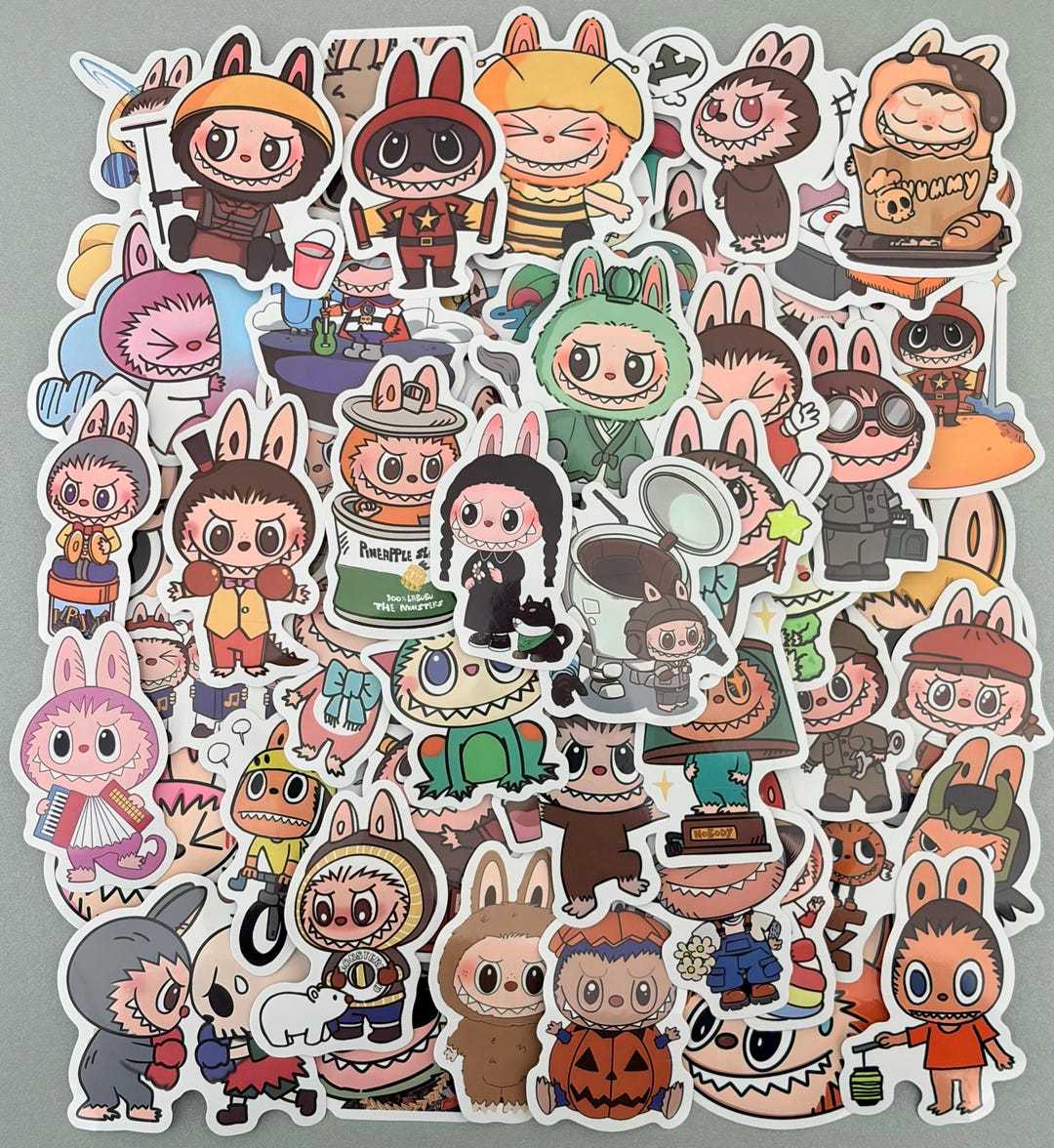 Labu Us Labu Stickers – 53 Waterproof Vinyl Designs (random Pack) - Etsy