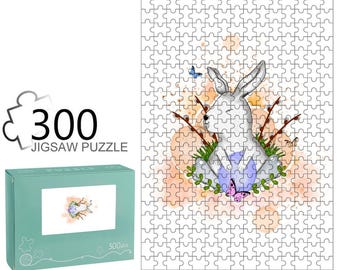 Puzzle verticale in legno (stampa su un solo lato)