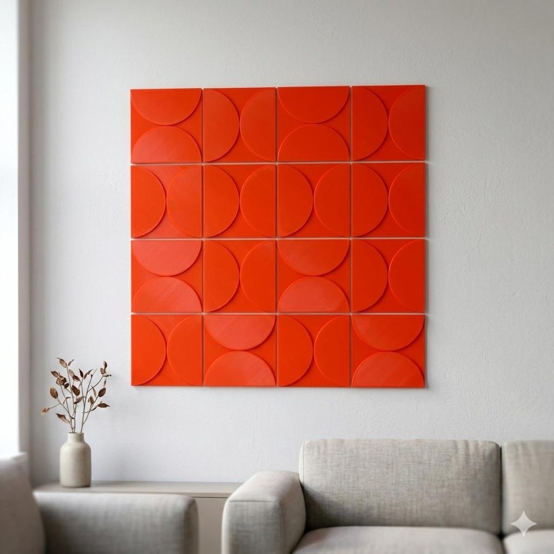 3D Wall Panels, Multiple Designs and Colors, Customize to Create Your ...