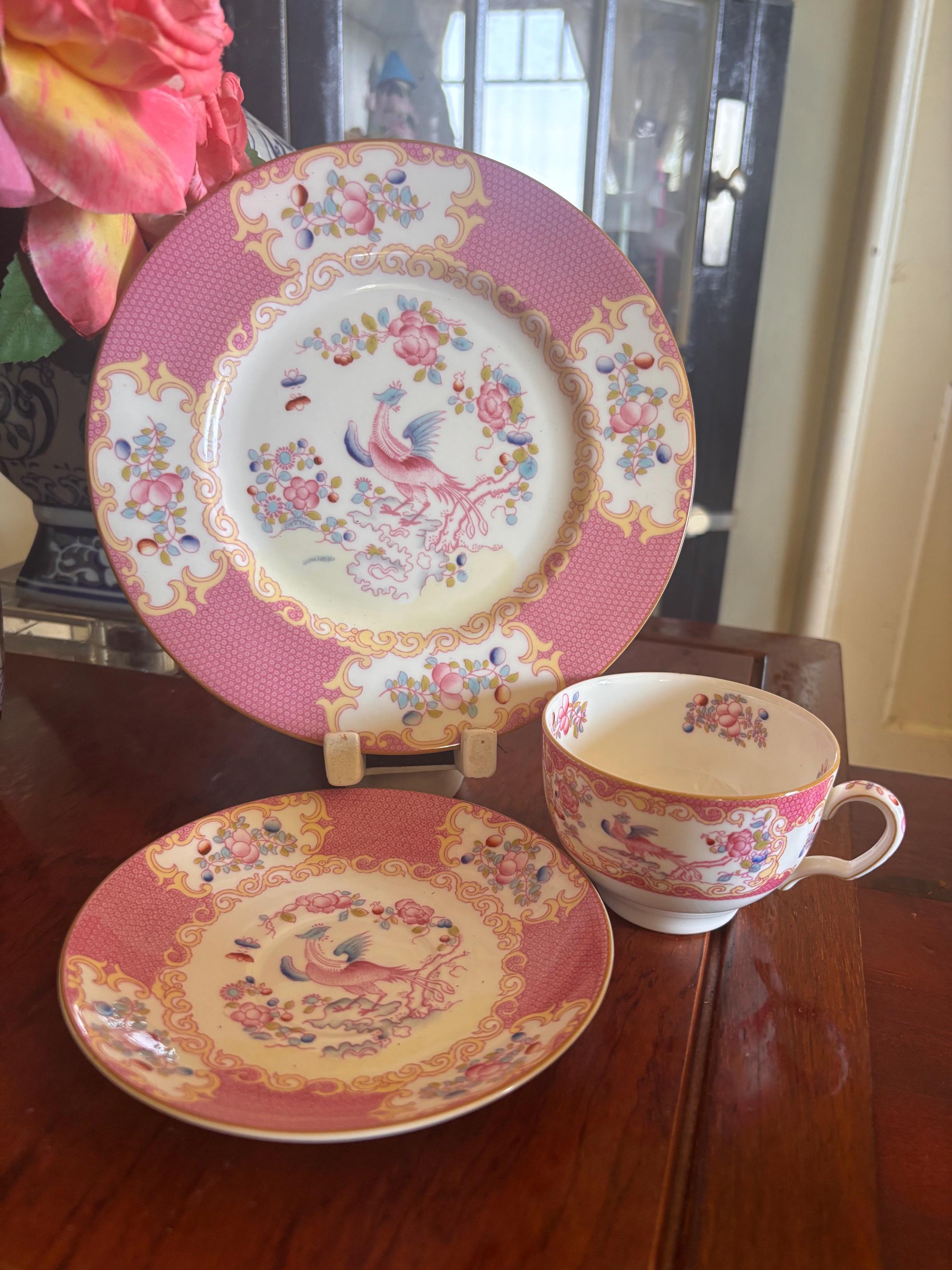 Minton China With Birds - Etsy