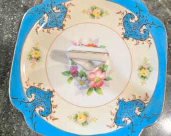 Vintage Noritake Bone China Hors d'oeuvres Serving Tray