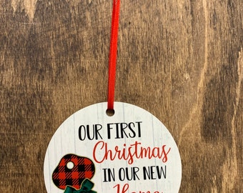 First Christmas in New Home Christmas ornament