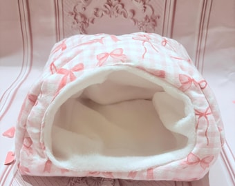 Kryjówka dla świnek morskich, szczurów, jeży i fretek w kształcie babeczki dla księżniczek