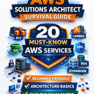 Guide d'étude de l'architecte de solutions AWS | 20 services indispensables (téléchargement PDF)