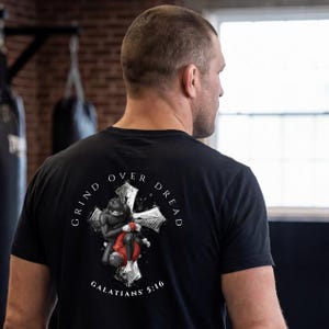 Kimura BJJ Shirt, Jiu Jitsu Training Tee, Grappling Technique Apparel, MMA Gym Wear, Submission Artist, Grind Over Dread