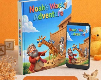 Noah's Wacky Adventure Storybook – Christian Bible PDF (Digital Download)
