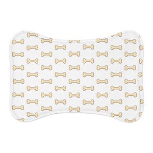 Gelbe Knochen Muster Haustier füttern Matte | Fressnapf Tischset