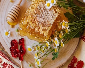 100% Pure Raw Honey Comb (California)