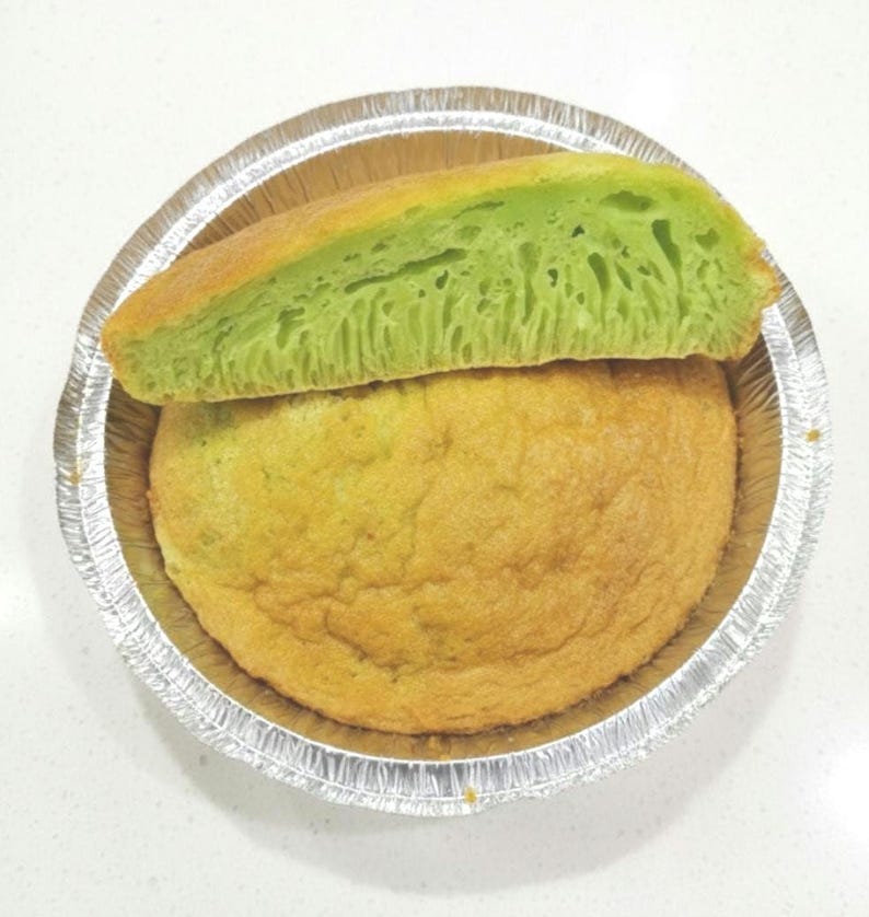 Pandan Honeycomb Cake (Banh Bo Nuong) image 4