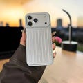 Luxury MagSafe Luggage Style iPhone Case, Aluminum Metallic Edge Armor Hard Shell for iPhone 17 16 15 14 Pro Max product logo