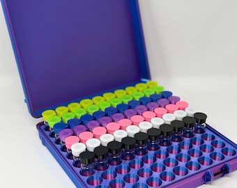 100-Vial 3mL Vial Vault Case | GLP-1 Peptide TRT Storage