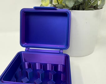 VialLock 12-Vial 3mL Essential Case | Peptide GLP-1 Insulin TRT Vial Organizer