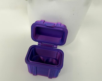 VialLock 2-Vial 3mL Essential Case | Peptide GLP-1 Insulin TRT Vial Organizer