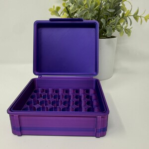 VialLock 30-Vial 3mL Essential Case | Peptide GLP-1 Insulin TRT Vial Organizer
