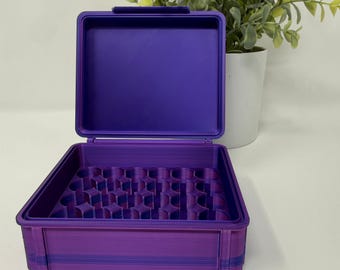 VialLock 30-Vial 3mL Essential Case | Peptide GLP-1 Insulin TRT Vial Organizer
