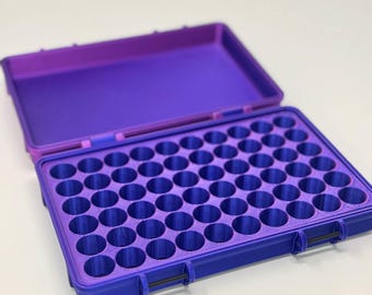 60-Vial 3mL Vial Vault Case | GLP-1 Peptide TRT Storage