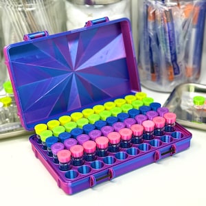 60-Vial 3mL Vial Vault Prism Edition | Double-Latch Storage