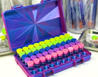 60-Vial 3mL Vial Vault Prism Edition | Double-Latch Storage