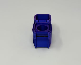 1-Vial 10mL Vial Vault Case | Single Vial Holder | Compact & Travel-Ready