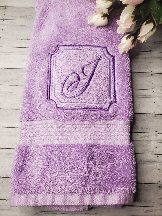 Personalized Monogrammed Hand & Bath Towels, Bridesmaid, Wedding, Gift 4 Her