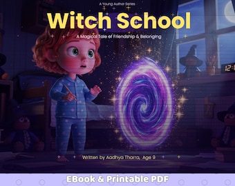 Witch School Storybook | Friendship, Belonging, Magic (PDF Download)