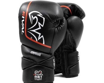 Rival Professional Boxing Gloves – PU Leather Training Sparring Gloves