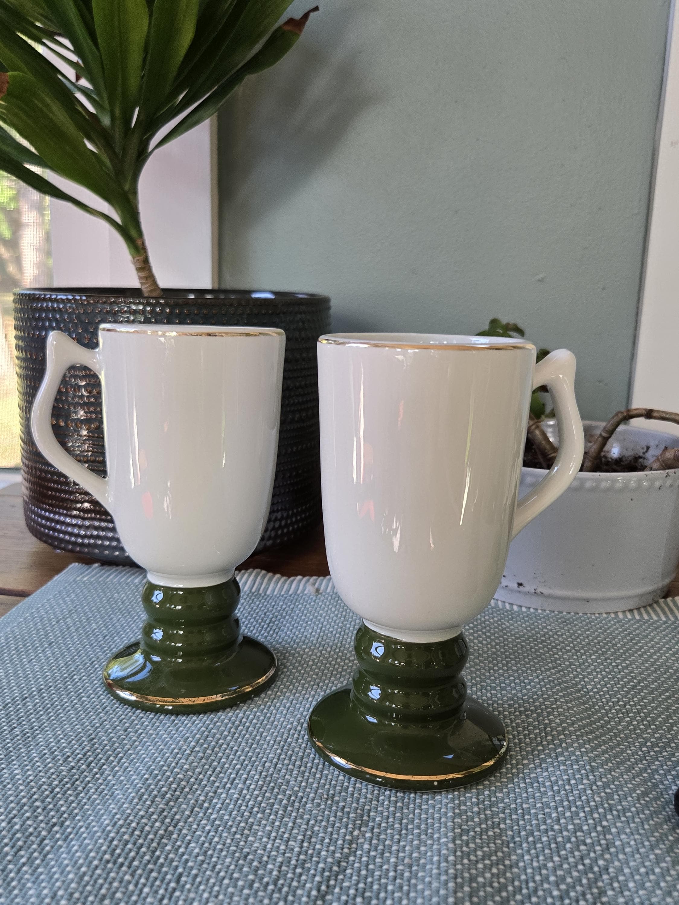 Tall Pedestal Mug - Etsy