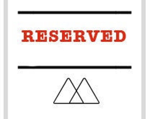 RESERVED for brian