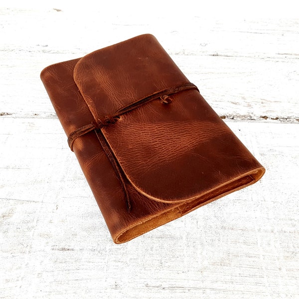 Refillable leather Journal. Moleskine refillable cover, Leuchtturm1917 book, A5 leather journal. Refillable Book Cover. Free Personalisation