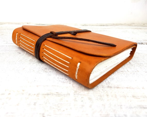 Leather journal, A6, A5, Sketchbook, Watercolor journal, Leather notebook, Watercolor book, artists book, Diary, Personalisation