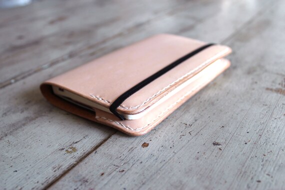 Vegetable tanned moleskine cover. Refillable journal. Moleskine cover.