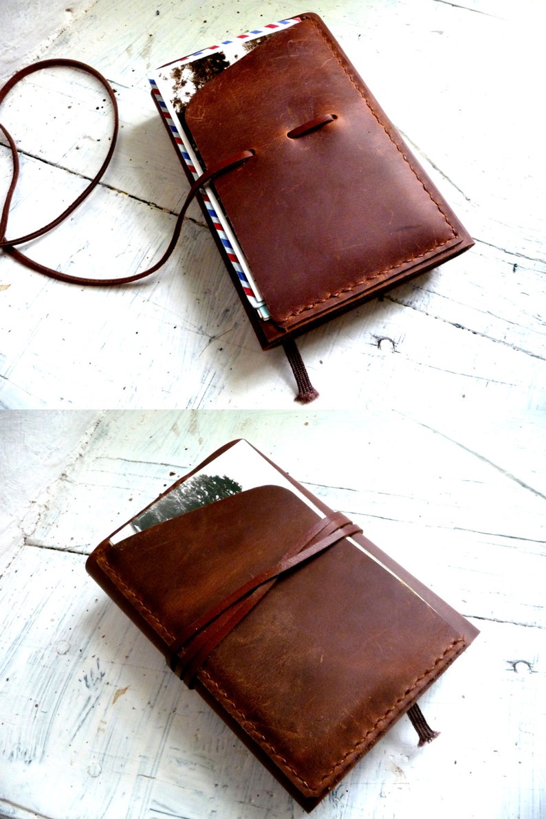 Travel journal with pockets gatehooli